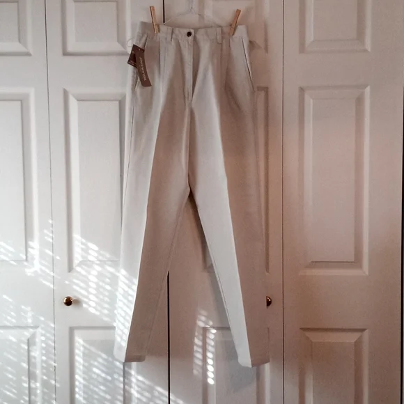 Vintage Jones New York Sport Khaki/Chino Slacks, Size 6, Y2K NWT - Picture 2 of 5